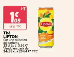 Promocash Lipton Thé offre