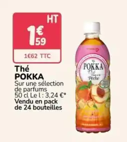 Promocash POKKA Thé offre
