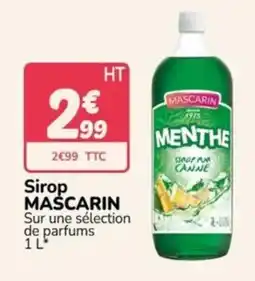Promocash MASCARIN Sirop offre