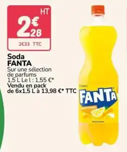 Promocash FANTA Soda offre