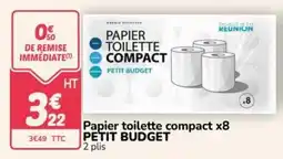 Promocash PETIT BUDGET Papier toilette compact offre