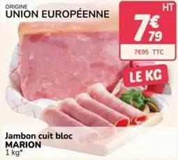 Promocash MARION Jambon cuit bloc offre