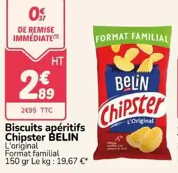 Promocash BELIN Chipster offre