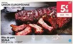 Promocash SCALA Ribs de porc offre