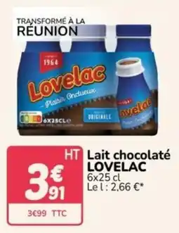 Promocash Lovelac Lait chocolaté offre