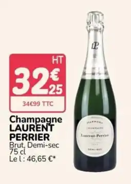 Promocash LAURENT PERRIER Champagne offre
