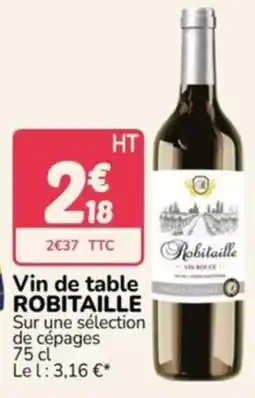 Promocash Robitaille Vin de table offre