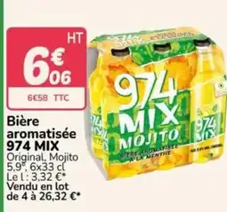 Promocash 974 MIX Bière aromatisée offre