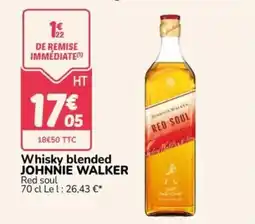 Promocash JOHNNIE WALKER Whisky blended offre