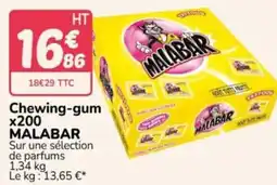 Promocash MALABAR Chewing-gum offre