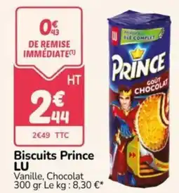 Promocash LU Biscuits Prince offre