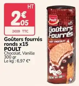 Promocash POULT Goûters fourrés offre