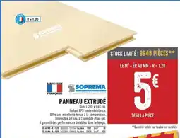 Brico Cash SOPREMA PANNEAU EXTRUDÉ offre