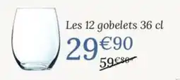 Ambiances & Styles Les 12 gobelets offre