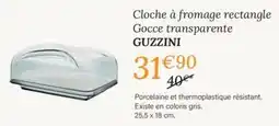 Ambiances & Styles GUZZINI Cloche à fromage rectangle offre