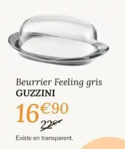 Ambiances & Styles GUZZINI Beurrier Feeling gris offre