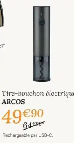 Ambiances & Styles Arcos tire-bouchon professionnel à levier offre