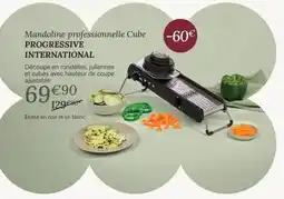 Ambiances & Styles PROGRESSIVE INTERNATIONAL Mandoline professionnelle Cube offre
