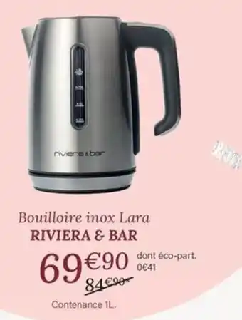 RIVIERA & BAR Bouilloire inox Lara