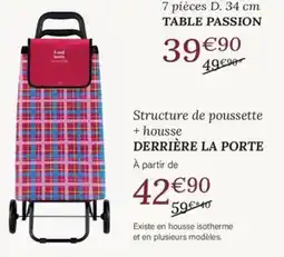 Ambiances & Styles Derriere la porte Structure de poussette + house offre
