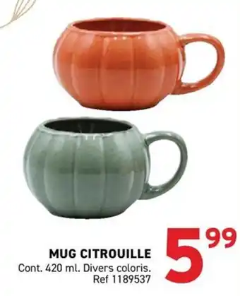 MUG CITROUILLE