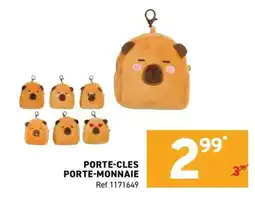 Trafic Capybara Porte-cles Porte-monnaie offre