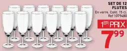 Trafic SET DE 12 FLUTES offre
