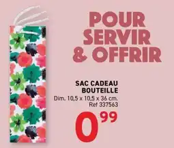 Trafic Sac cadeau bouteille offre