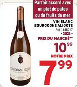 Trafic Bourgogne Aligote offre