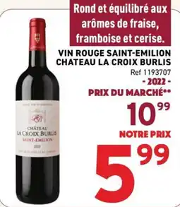 Trafic Château La Croix Burlis offre