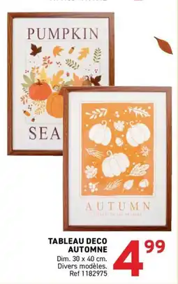 Trafic TABLEAU DECO AUTOMNE offre