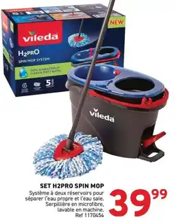 Trafic VILEDA H2PRO SPIN MOP offre
