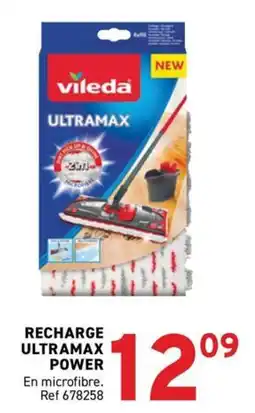 Trafic VILEDA RECHARGE ULTRAMAX POWER offre