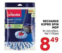 Trafic Vileda RECHARGE H2PRO SPIN MOP offre