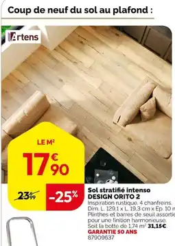 Weldom Artens Sol stratifié intenso DESIGN ORITO 2 offre