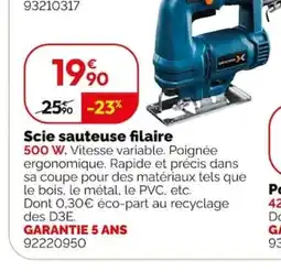 Weldom DENTAL Scie sauteuse filaire offre