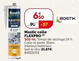 Weldom Bostik Mastic colle FLEXPRO offre