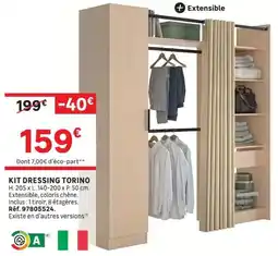 Leroy Merlin KIT DRESSING TORINO offre