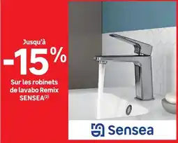 Leroy Merlin SENSEA robinets de lavabo Remix offre