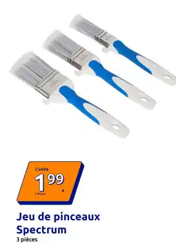 Action Spectrum pinceaux offre