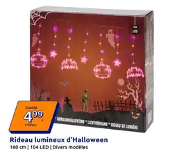 Action Rideau lumineux d'Halloween offre