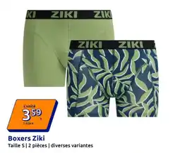 Action ZIKI Boxers offre