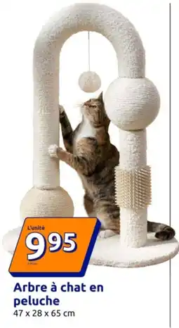 Action Arbre à chat en peluche offre