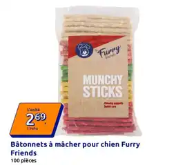 Action Furry Friends Munchy Sticks offre