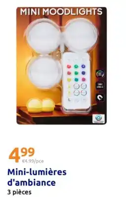 Action MINI MOODLIGHTS offre