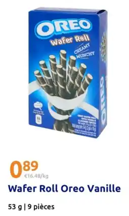 Action OREO Wafer Roll Vanille offre