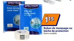Action SPECTRUM Ruban de masquage ou bâche de protection offre