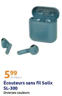 Action Solix Écouteurs sans fil offre