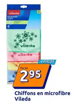 Action Vileda Chiffons en microfibre offre