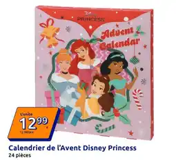 Action Disney Princess Calendrier de l'Avent offre